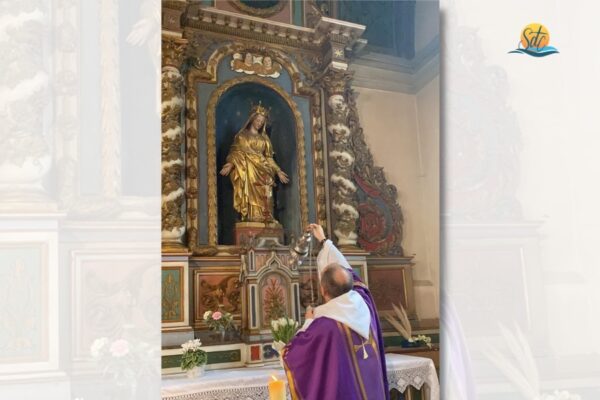 Bénédiction de la Vierge couronnée 4 décembre 2022